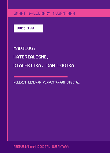 Madilog: Materialisme, Dialektika, dan Logika